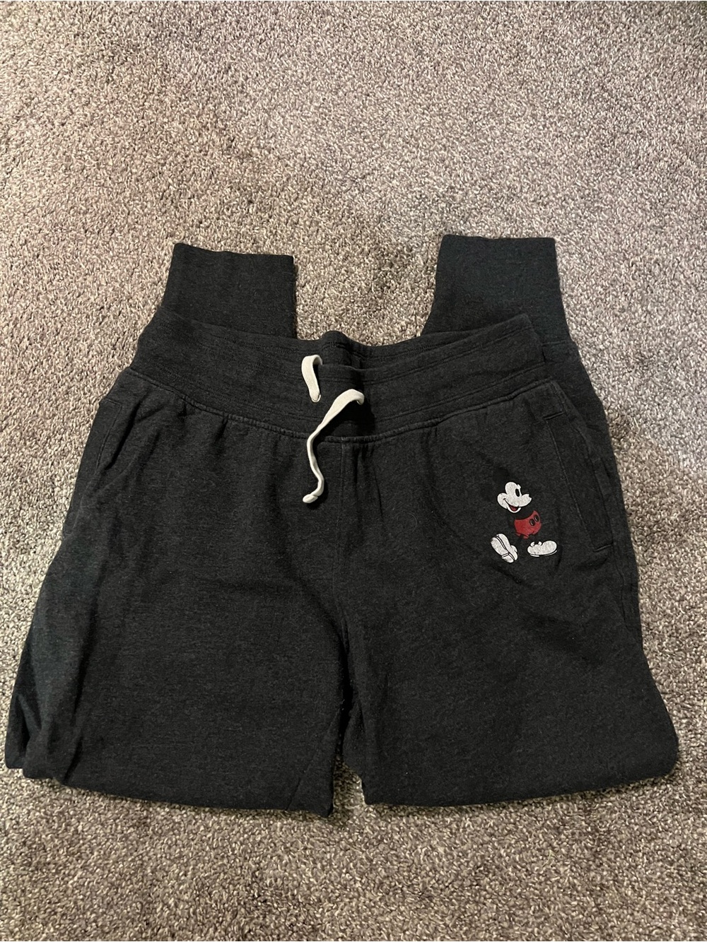 Grey Mickey Mouse Joggers
